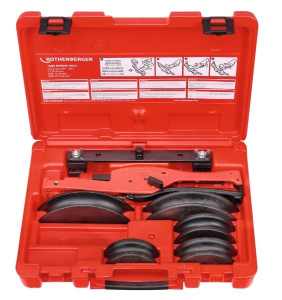 Трубогиб Rothenberger TUBE BENDER MAXI в комплекте с сегментами (23020Х)